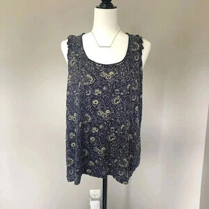 Lucky Brand Cotton Racerback Tank Top